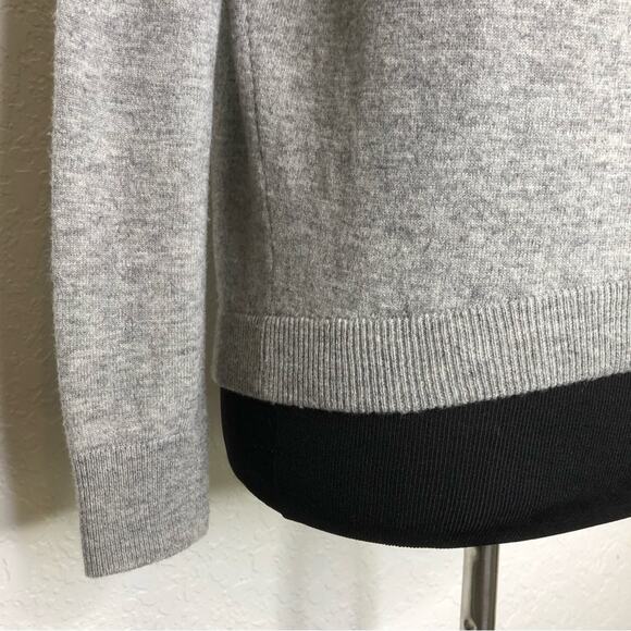 Scotch & Soda Maison Scotch gray wool cashmere sweater size P or Extra Small XS - Picture 6 of 15